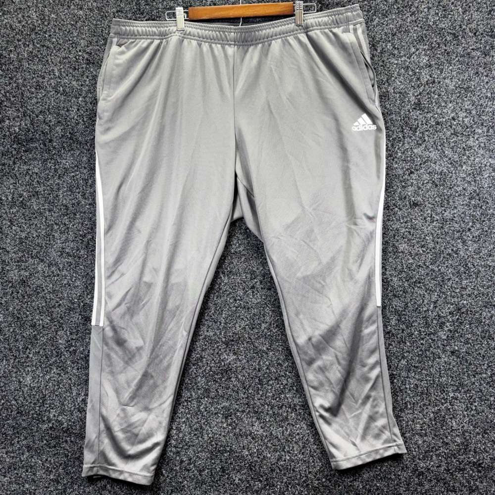 Adidas Primegreen Tiro Track Pants Mens 4X Grey AeroReady Soccer Training Jogger